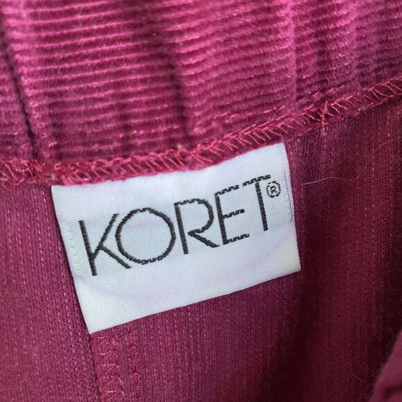 Fuchsia Corduroy Vintage Skirt by Koret - Picture 5 of 5